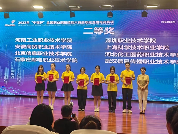 2023年全国职业院校技能大赛直播电商赛项二等奖