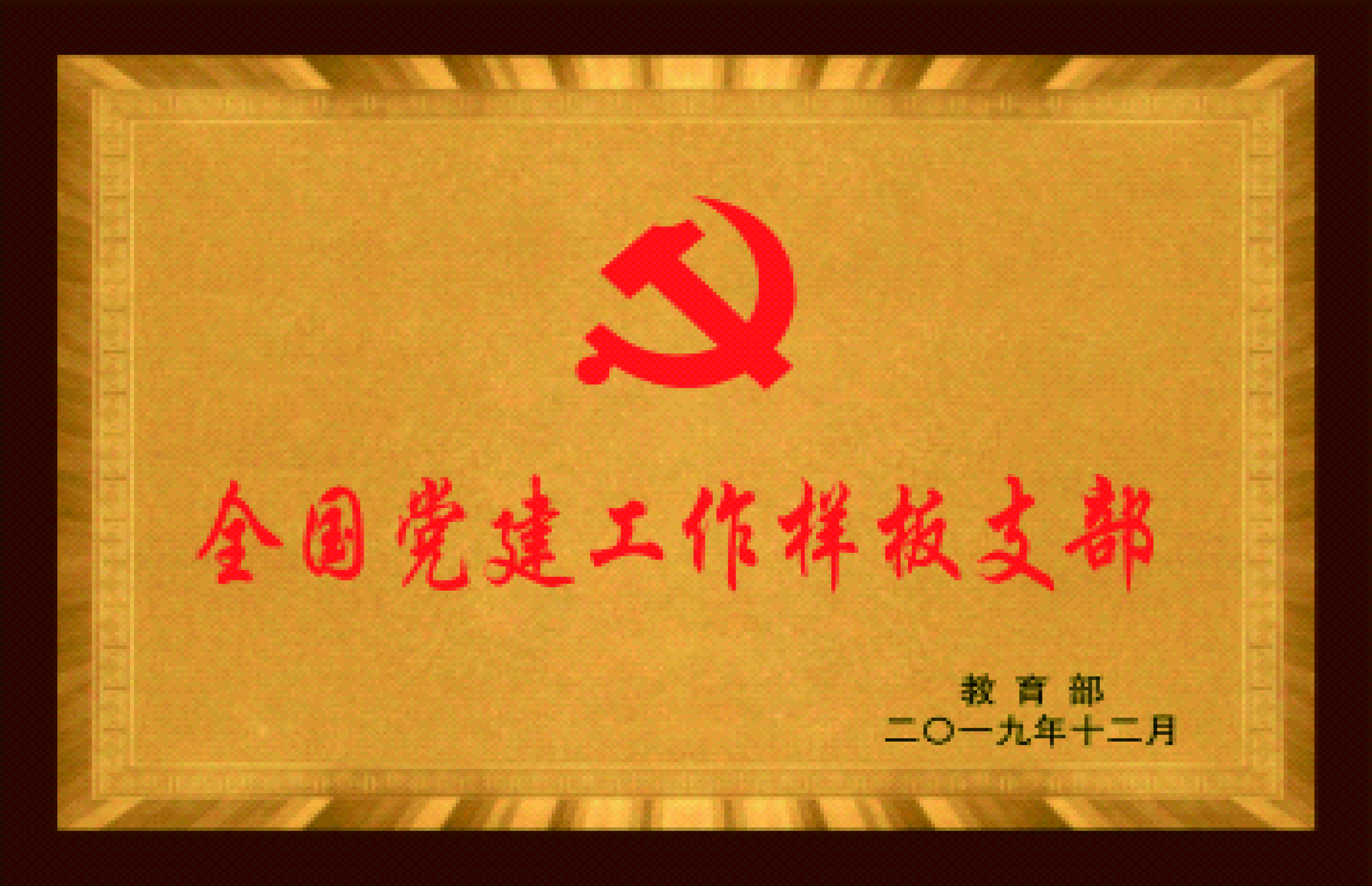 全国党建工作样板支部